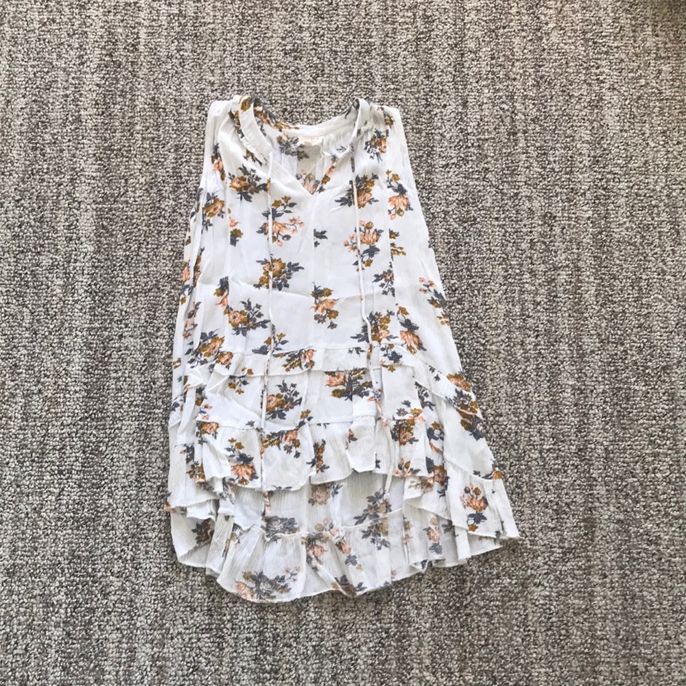 Girls Floral Top